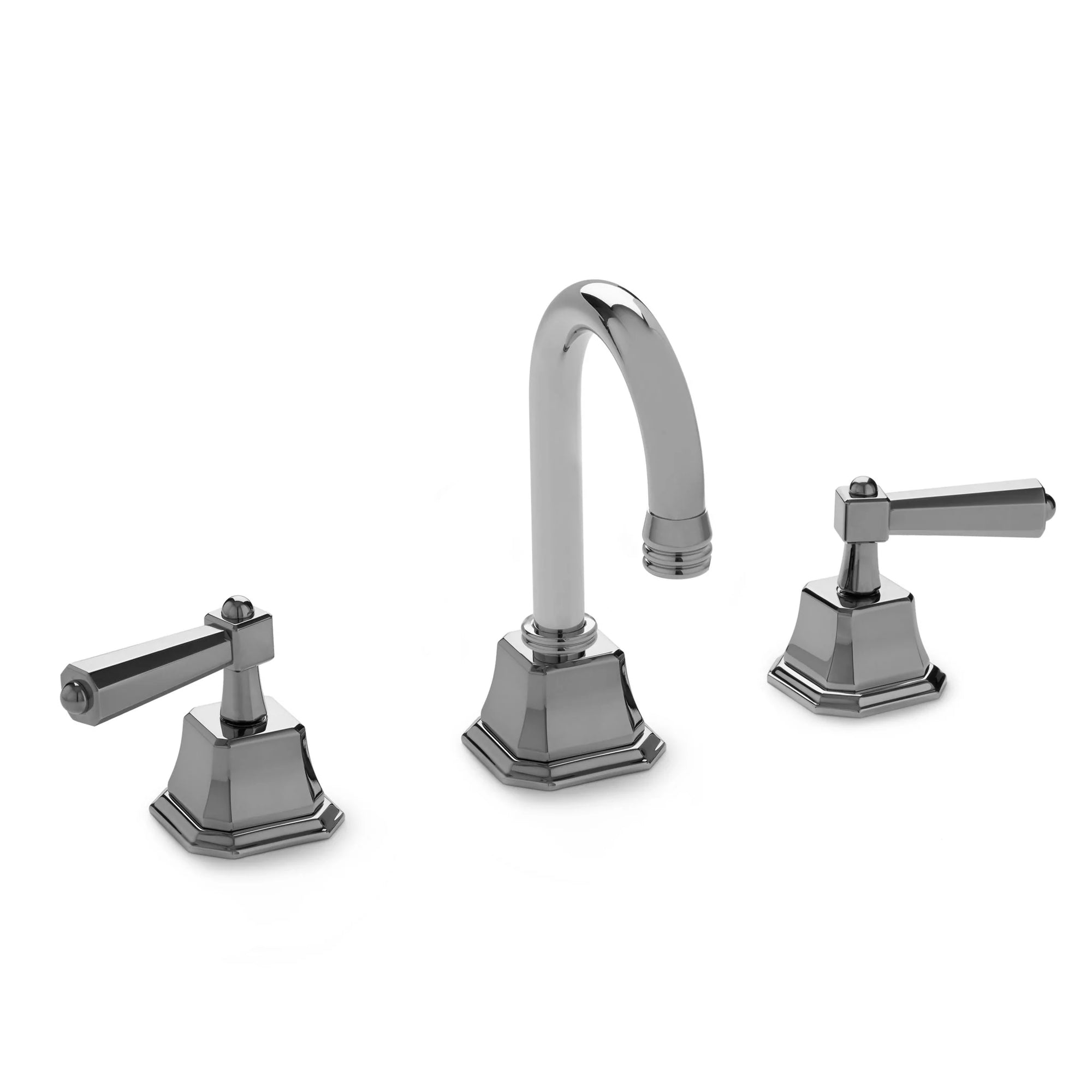 0980BAR800HR-CP Sherle Wagner International Arco with Harrison Lever Bar Set in Polished Chrome metal finish