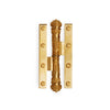 1025-HNGE-34-GP Sherle Wagner International Empire Paumelle Hinge in Gold Plate metal finish
