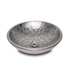 16RD-VSL-GIRI-15PL Sherle Wagner International Burnished Platinum Glazed Round Ceramic Vessel Sink