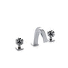 2005BSN108-S-CP Sherle Wagner International Short Arco with Molecule Knob Faucet Set in Polished Chrome metal finish