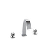 2012DKT302-CP Sherle Wagner International Aqueduct with Eclipse Knob Deck Mount Tub Set in Polished Chrome metal finish