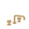 2075BSN806-BG Sherle Wagner International Dorian Knob Faucet Set in Burnished Gold metal finish
