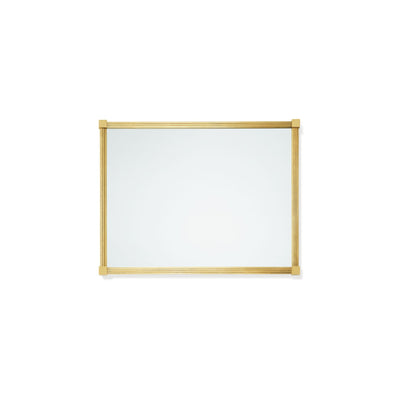 4255C21-ZZ-GP Sherle Wagner International Reeded Medicine Cabinet in Gold Plate metal finish