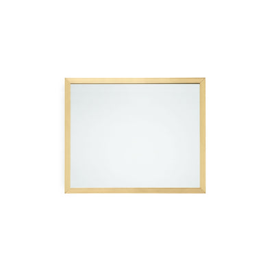 4260M25-GP Sherle Wagner International Contemporary Mirror in Gold Plate metal finish