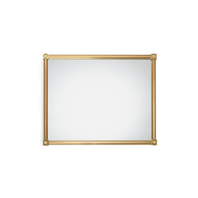 4269M25-GP Sherle Wagner International Modern Mirror in Gold Plate metal finish