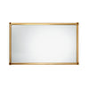 4269M32-BROX-GP Sherle Wagner International Modern Mirror with Brown Onyx insert in Gold Plate metal finish