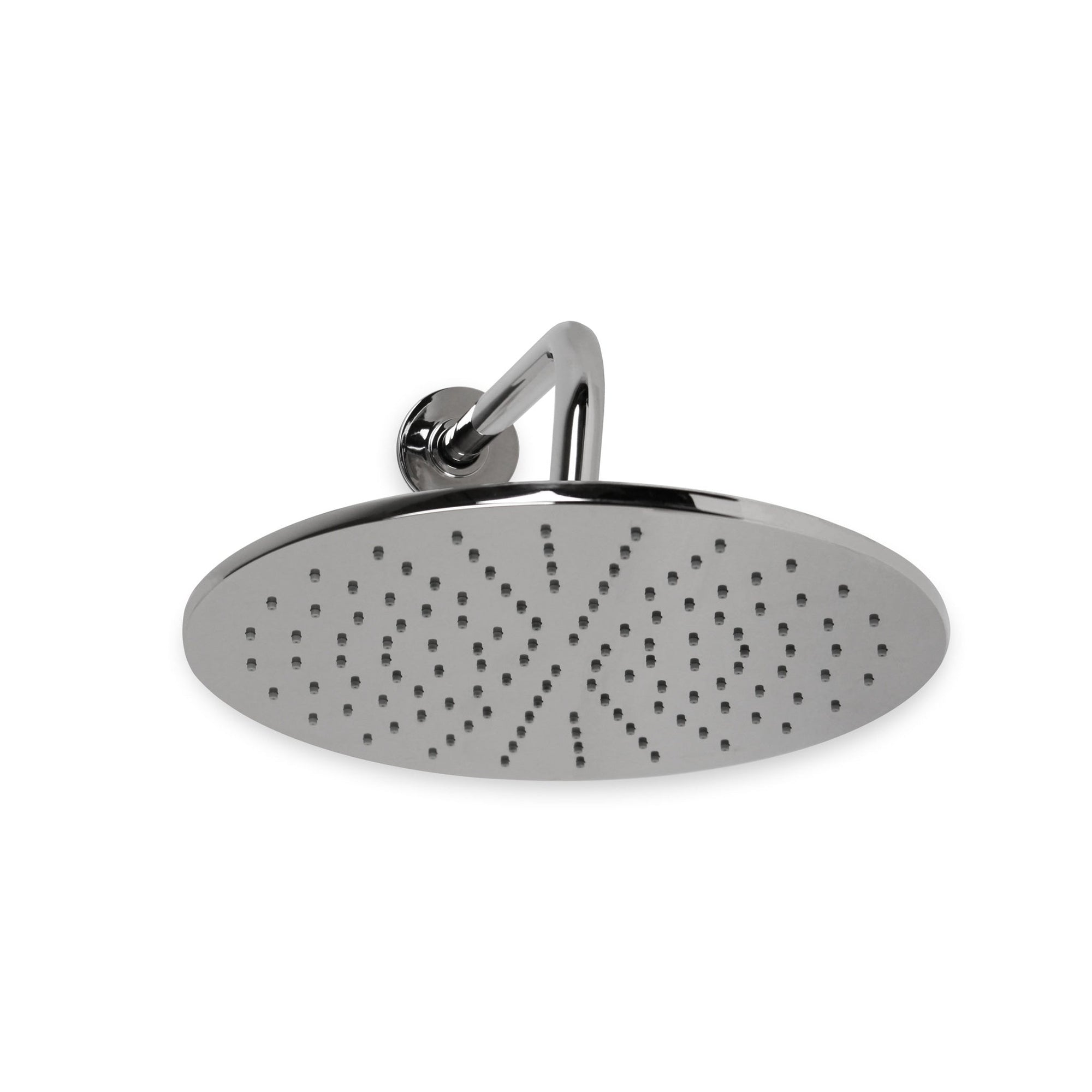 101SHHD-12RD-PN Sherle Wagner International Modern Round Shower Head with Round Flange in Polished Nickel metal finish