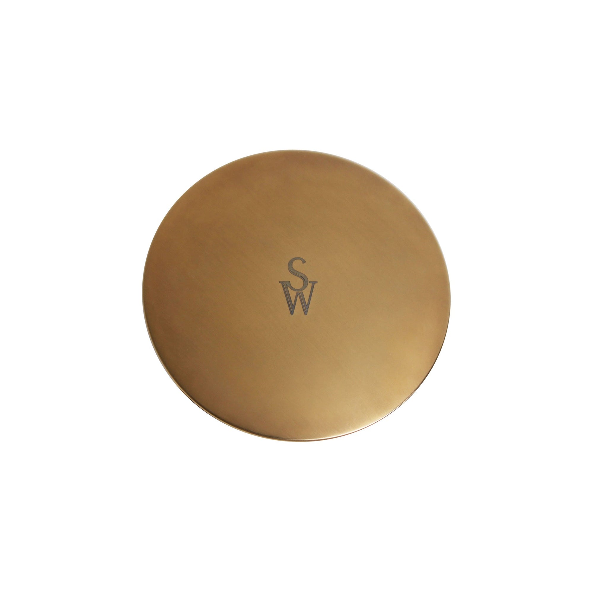 WSTE-ARCO-GP Sherle Wagner International Arco Waste Assembly in Gold Plate metal finish