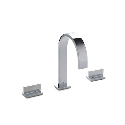001BSN101-CP Sherle Wagner International Arbor with Aqueduct Lever Faucet Set in Polished Chrome metal finish