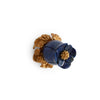 0040-LAPI-GP Sherle Wagner International Lapis Lazuli Insert Rose Bud Cabinet & Drawer Knob in Gold Plate metal finish