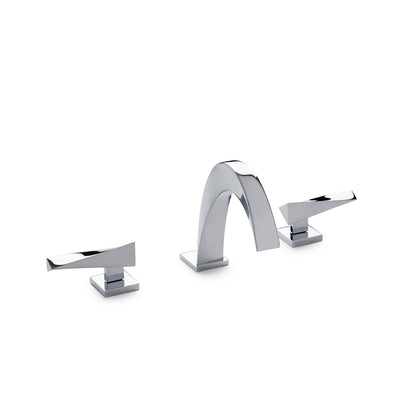 008BSN108-S-CP Sherle Wagner International Short Arco with Arco Lever Faucet Set in Polished Chrome metal finish