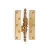 0096-6-114-ZZ-GP Sherle Wagner International Renaissance Paumelle Hinge Small in Gold Plate metal finish