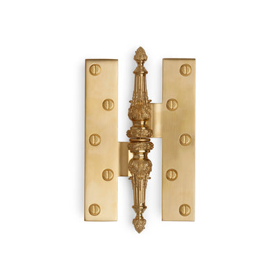 0096-6-114-ZZ-GP Sherle Wagner International Renaissance Paumelle Hinge Small in Gold Plate metal finish