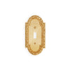 0459-SWT-GP Sherle Wagner International Acanthus Single Switch Plate in Gold Plate metal finish