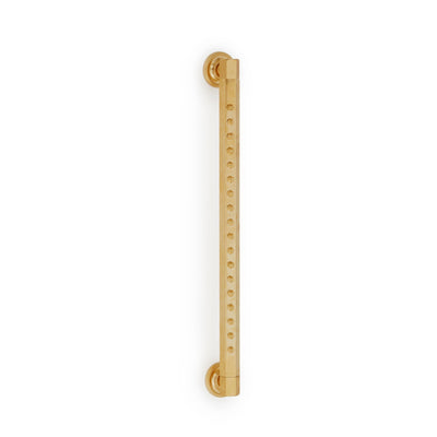 0834N-CL-GP Sherle Wagner International Hexagon Rain Bar with Nozzles and Classical Flange in Gold Plate metal finish
