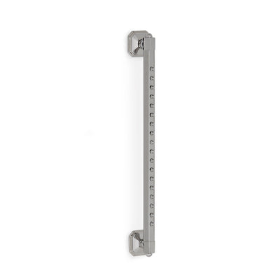 0834N-HR-CP Sherle Wagner International Hexagon Rain Bar with Nozzles and Harrison Flange in Polished Chrome metal finish