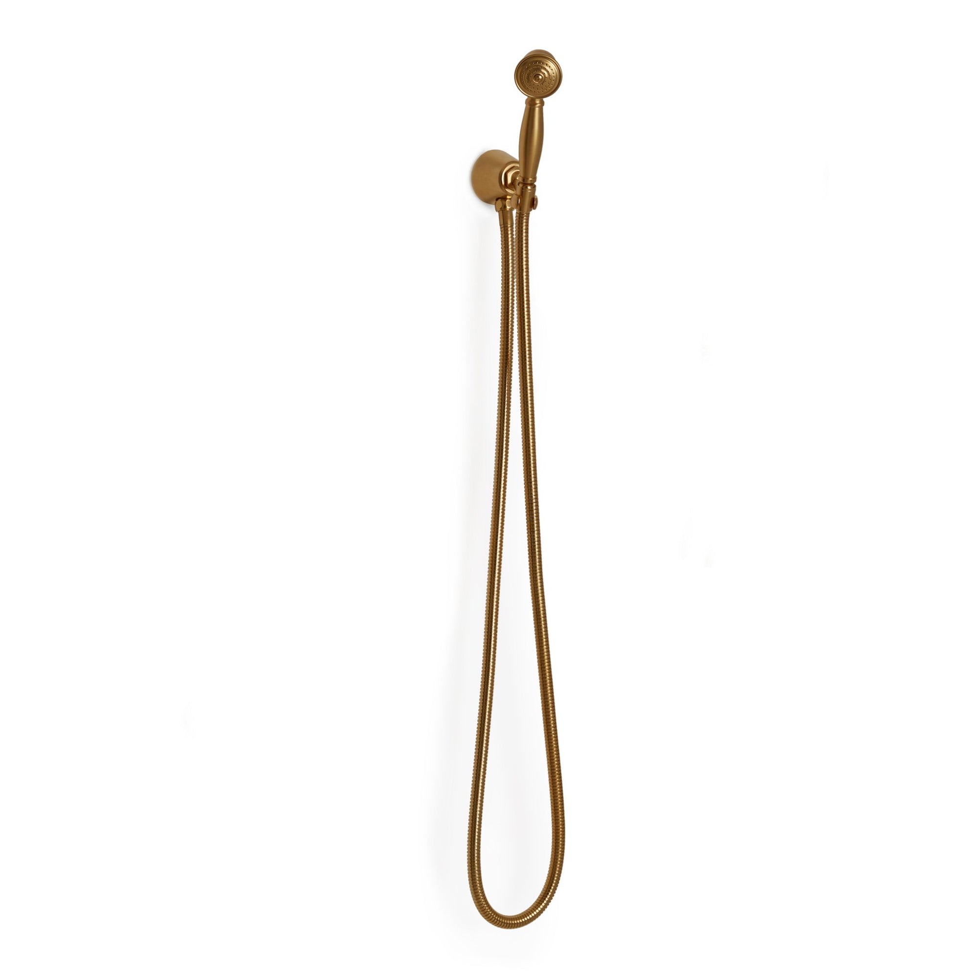 0836WLMT-GP Sherle Wagner International Classical Hand Shower Wall Mount in Gold Plate metal finish