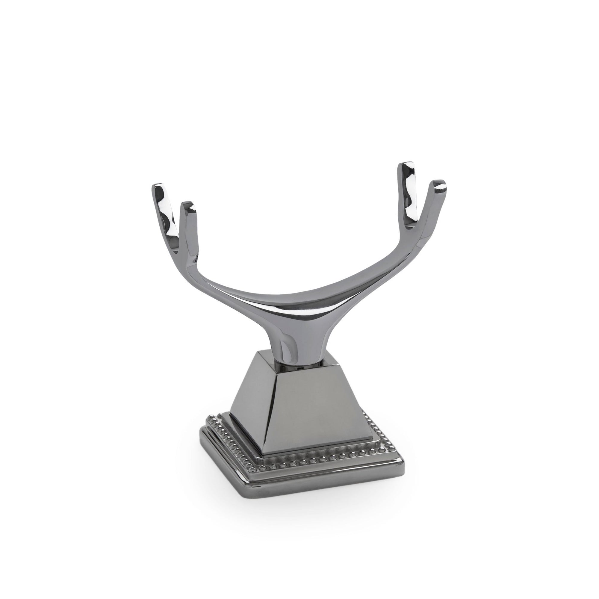 0849DKMT-2050-CP Sherle Wagner International Deck Mount Cradle with Pyramid Escutcheon in Polished Chrome metal finish