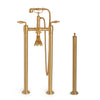 0990XT-S-01-GP Sherle Wagner International Grey Series I Lever Exposed Tub Set in Gold Plate metal finish