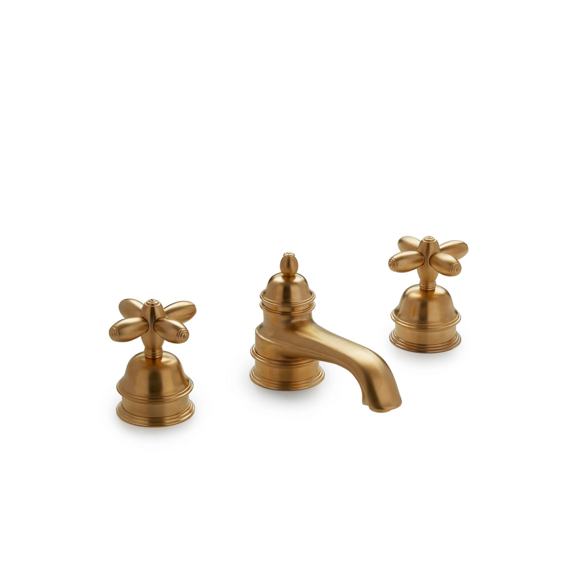 0991BSN-GP Sherle Wagner International Grey Series I Lever Faucet Set in Gold Plate metal finish