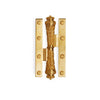 1024-HNGE-34-GP Sherle Wagner International Acanthus Paumelle Hinge in Gold Plate metal finish