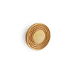 1033-13/4-GP Sherle Wagner International Concentric Circles Extra Large Cabinet & Drawer Knob in Gold Plate metal finish