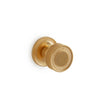 1033DOR-2-1/4-GP Sherle Wagner International Concentric Circles Small Door Knob in Gold Plate metal finish