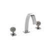 1083BSN102-CP Sherle Wagner International Aqueduct with Berry Knob Faucet Set in Polished Chrome metal finish