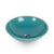 16RD-VSL-BL01 Sherle Wagner International Bermuda Glazed Round Ceramic Vessel Sink