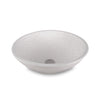 16RD-VSL-RPLE-SWHT Sherle Wagner International Satin White Glazed Round Ceramic Vessel Sink