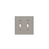 2000D-SWT-CP Sherle Wagner International Modern Double Switch Plate in Polished Chrome metal finish
