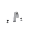 2006DKT302-CP Sherle Wagner International Aqueduct with Saturn Knob Deck Mount Tub Set in Polished Chrome metal finish