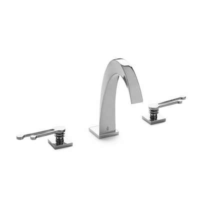 2008BSN108-CP Sherle Wagner International Arco with Cosmos Lever Faucet Set in Polished Chrome metal finish