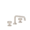 2075BSN806-HP Sherle Wagner International Dorian Knob Faucet Set in High Polished Platinum metal finish