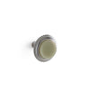 2150A-GROX-CP Sherle Wagner International Green Onyx Beaded Cabinet & Drawer Knob in Polished Chrome metal finish