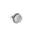 2150A-S-RKCR-CP Sherle Wagner International Rock Crystal Swirl Beaded Cabinet & Drawer Knob in Polished Chrome metal finish