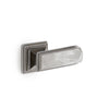 2150DOR-RH-P-RKCR-CP Sherle Wagner International The Stone Insert Pyramid Door Lever in Polished Chrome metal finish