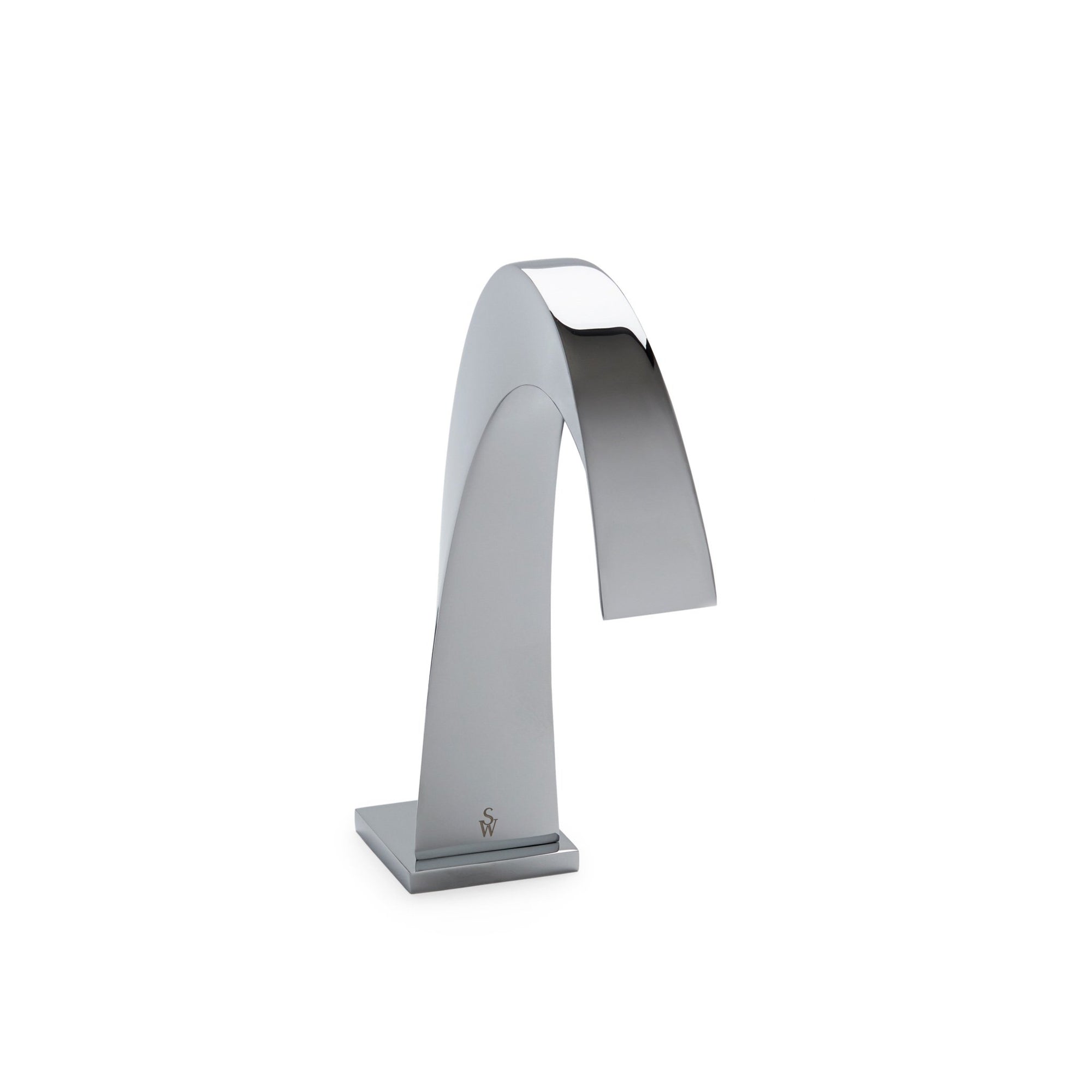 308DKT-CP Sherle Wagner International Arco Deck Mount Tub Spout in Polished Chrome metal finish