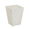 3359-WHOX Sherle Wagner International Knurled Waste Bin with Rose Quartz insert in Gold Plate metal finish