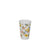 3367-51SG-WH Sherle Wagner International Ceramic Tumbler with Summer Garden on White
