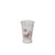 3367-OE3-89GA-WH Sherle Wagner International Ceramic Tumbler with Le Jardin Garnet on White