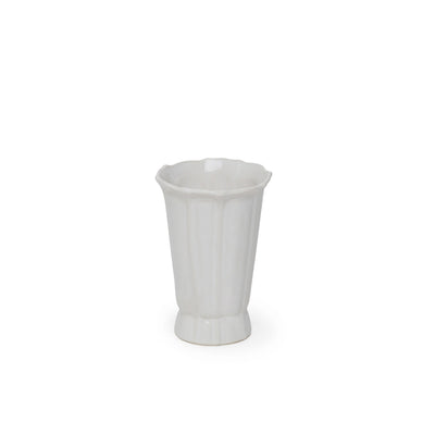 3367-OE3-WHT Sherle Wagner International Ceramic Tumbler on White