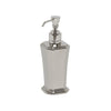 3371-17HP-HP Sherle Wagner International Harrison Ceramic Soap Pump Dispenser in Highly Polished Platinum