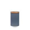 3380-BRSH-BL02-GP Sherle Wagner International Silver Blue Mode Ceramic Tooth Brush Holder with Gold Plate metal finish