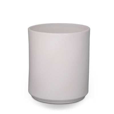 3380-BSKT-WHT Sherle Wagner International White Mode Ceramic Waste Bin