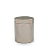 3380-CJAR-17HP Sherle Wagner International Highly Polished Platinum 17HP Mode Ceramic Covered Jar