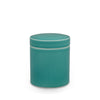 3380-CJAR-BL01 Sherle Wagner International Bermuda Mode Ceramic Covered Jar