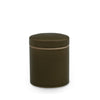 3380-CJAR-GR04 Sherle Wagner International Olive Mode Ceramic Covered Jar