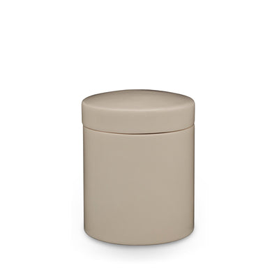 3380-CJAR-SND Sherle Wagner International Sand Mode Ceramic Covered Jar
