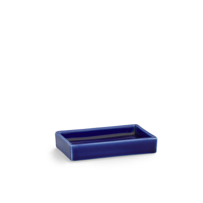 3380-DISH-BL04 Sherle Wagner International Royal Blue Mode Ceramic Soap Dish